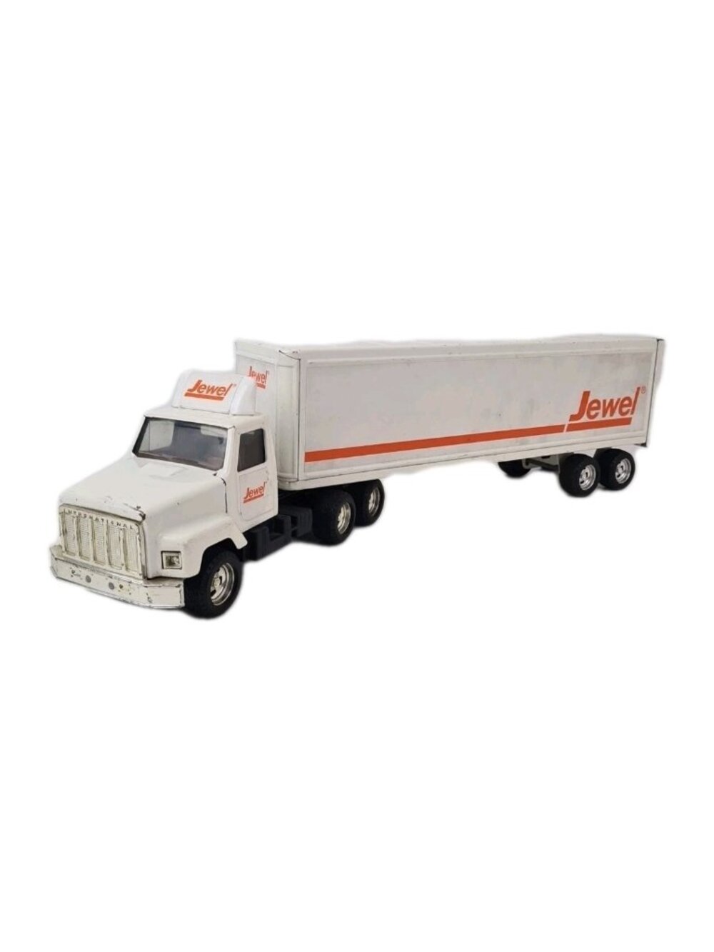 Diecast ERTL Steel Semi Truck Trailer Jewel Food Store Vintage 20" ER1